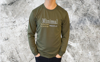 T-Shirt Minimal - Langarm