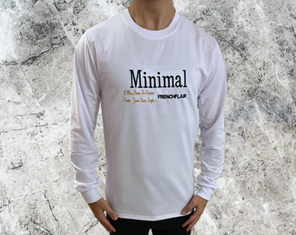 T-Shirt Minimal - Langarm