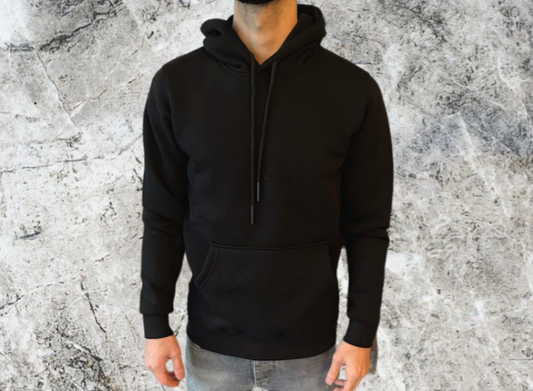 Basic Hoodie Schwarz