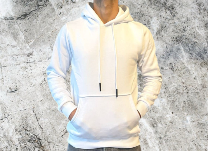 Basic Hoodie Weiß